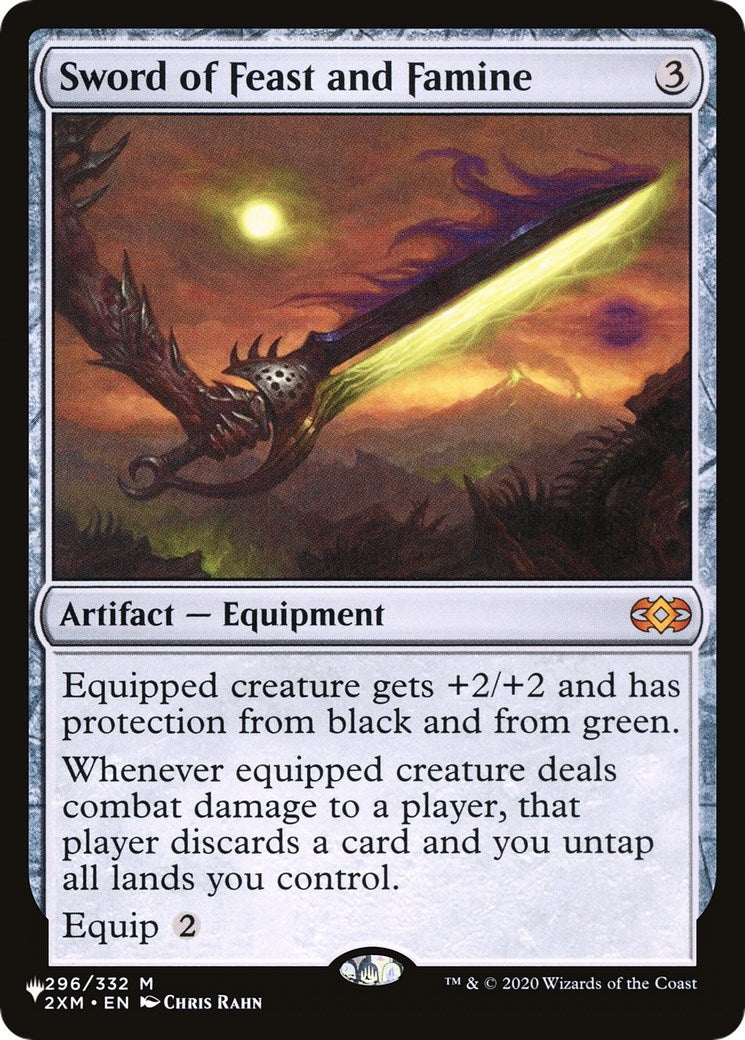 Image for Sword of Feast and Famine (296/332) - Magic: The Gathering