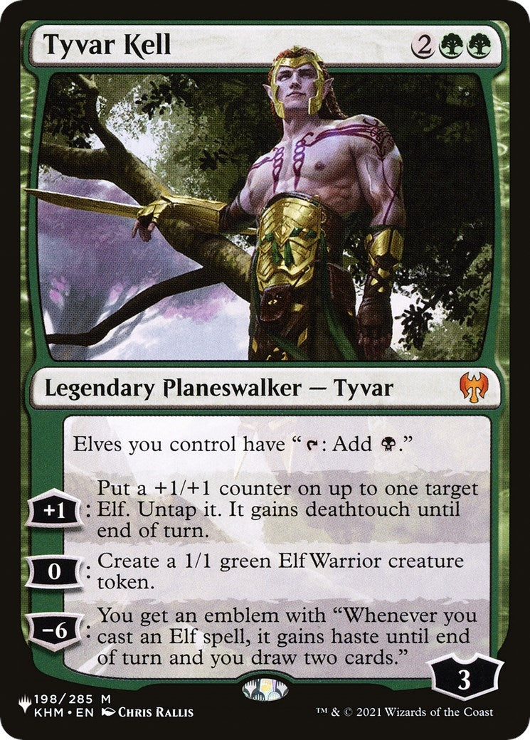 Image for Tyvar Kell (198/285) (LIST) - Magic: The Gathering