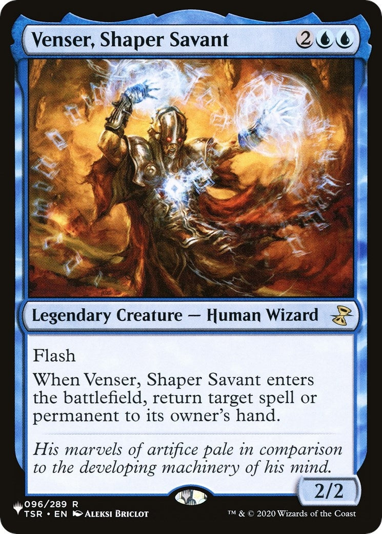 Image for Venser, Shaper Savant (096/289) - Magic: The Gathering
