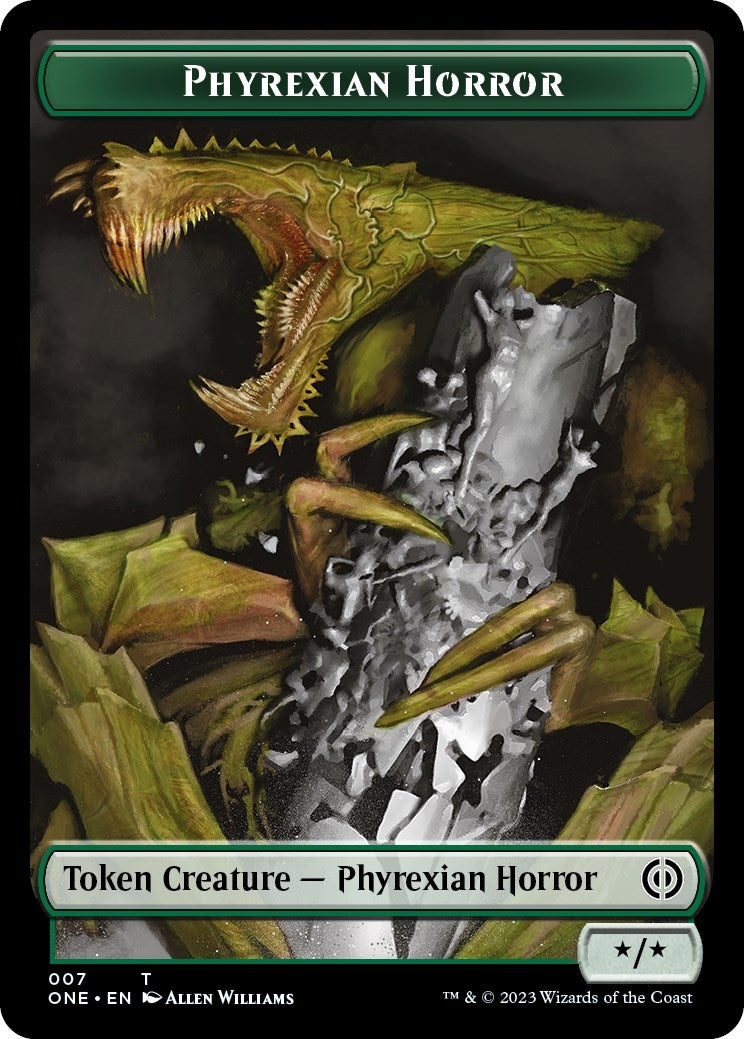 Image for Phyrexian Horror Token (007) (7) - Magic: The Gathering