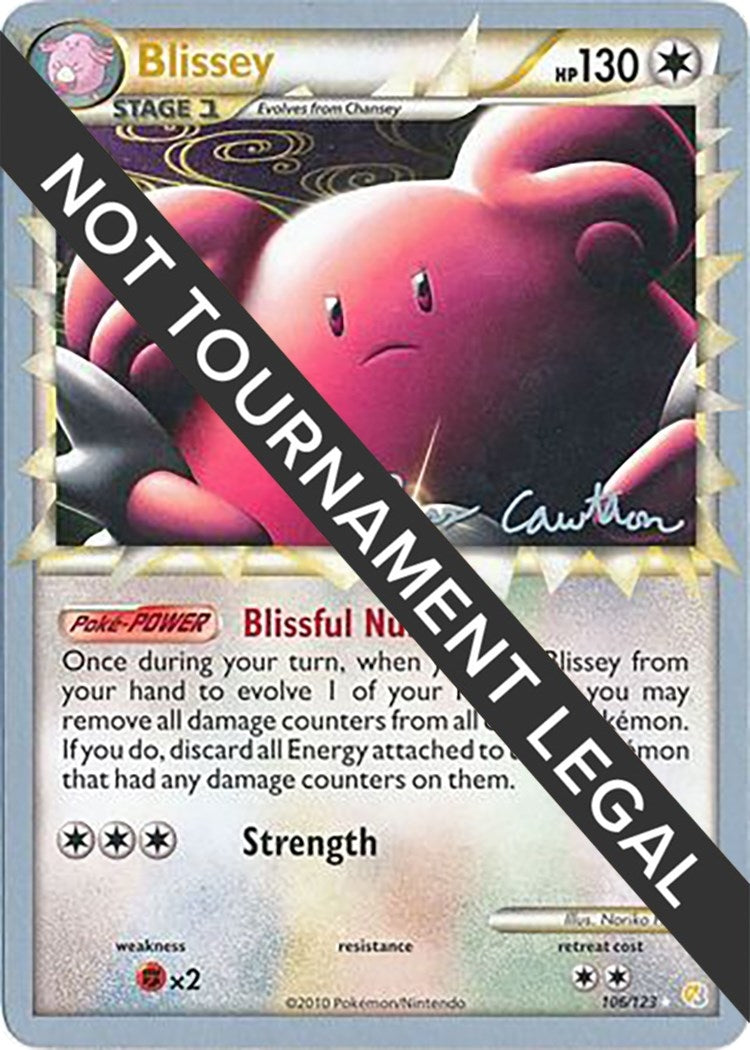Image for Blissey - 2011 (Ross Cawthon) (106/123) (WCD) - Pokemon