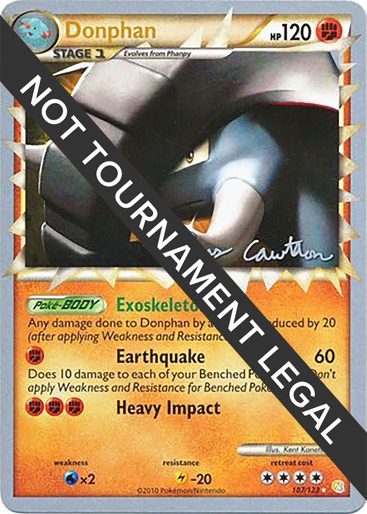 Image for Donphan - 2011 (Ross Cawthon) (107/123) (WCD) - Pokemon