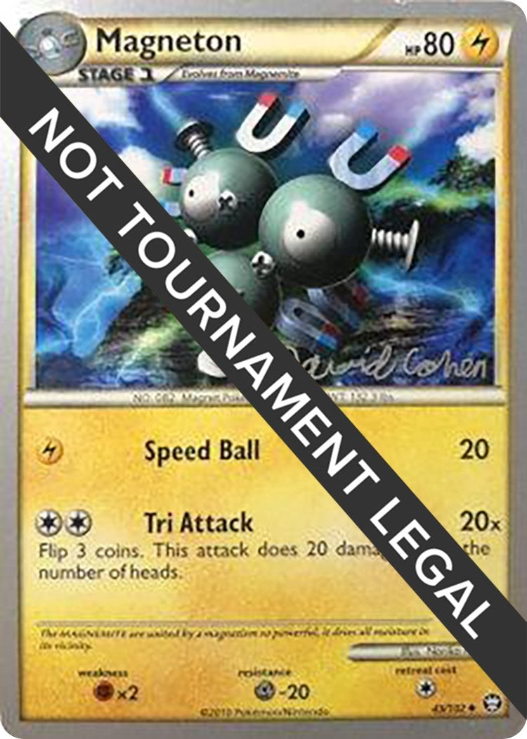 Image for Magneton - 2011 (David Cohen) (43/102) (WCD) - Pokemon