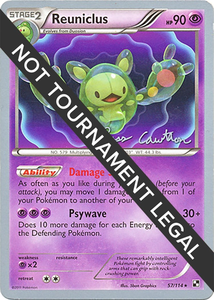Image for Reuniclus - 2011 (Ross Cawthon) (57/114) (WCD) - Pokemon