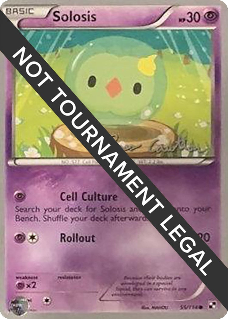 Image for Solosis - 2011 (Ross Cawthon) (55/114) (WCD) - Pokemon