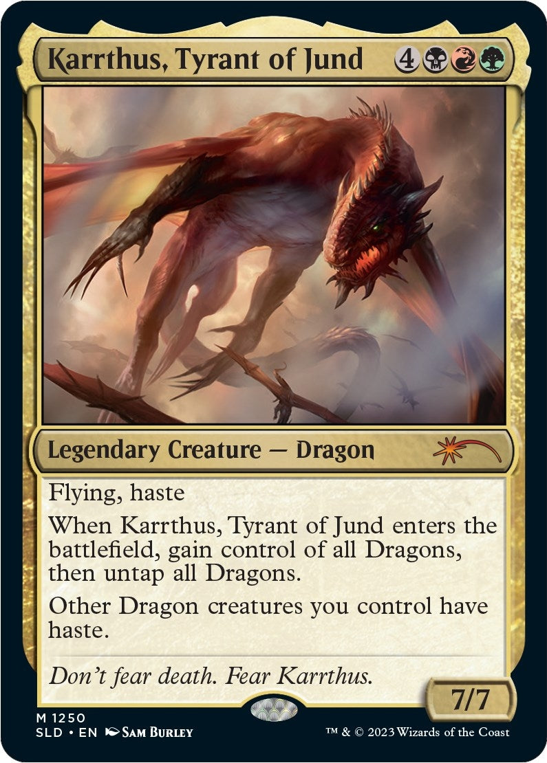 Image for Karrthus, Tyrant of Jund (1250) - Magic: The Gathering