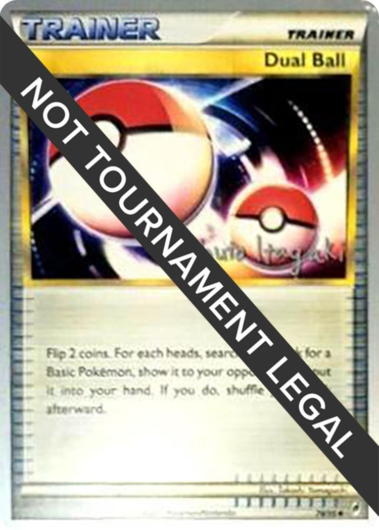 Image for Dual Ball - 2012 (Shuto Itagaki) (78/95) (WCD) - Pokemon