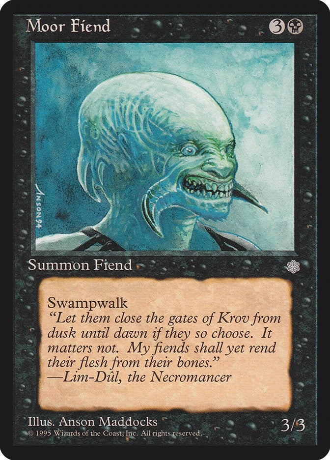 Image for Moor Fiend - Magic: The Gathering