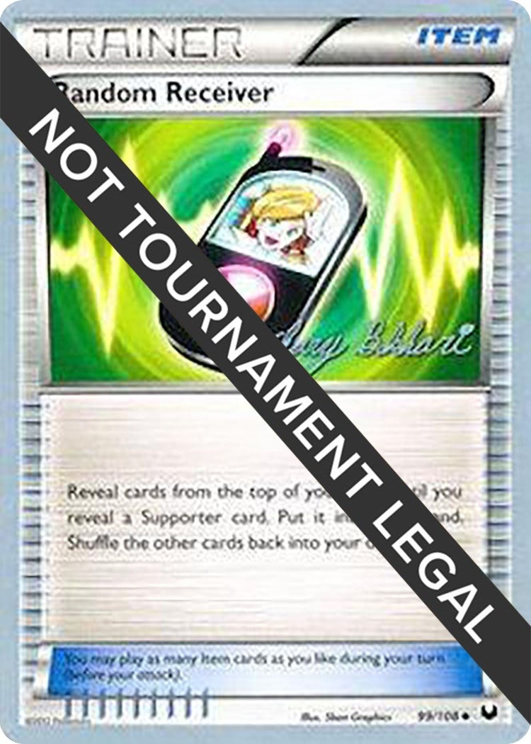 Image for Random Receiver - 2012 (Zachary Bokhari) (99/108) (WCD) - Pokemon