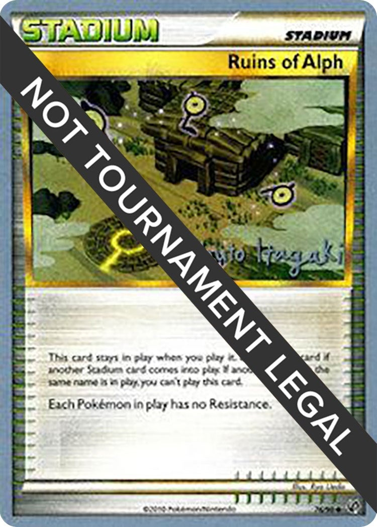 Image for Ruins Of Alph - 2012 (Shuto Itagaki) (76/90) (WCD) - Pokemon
