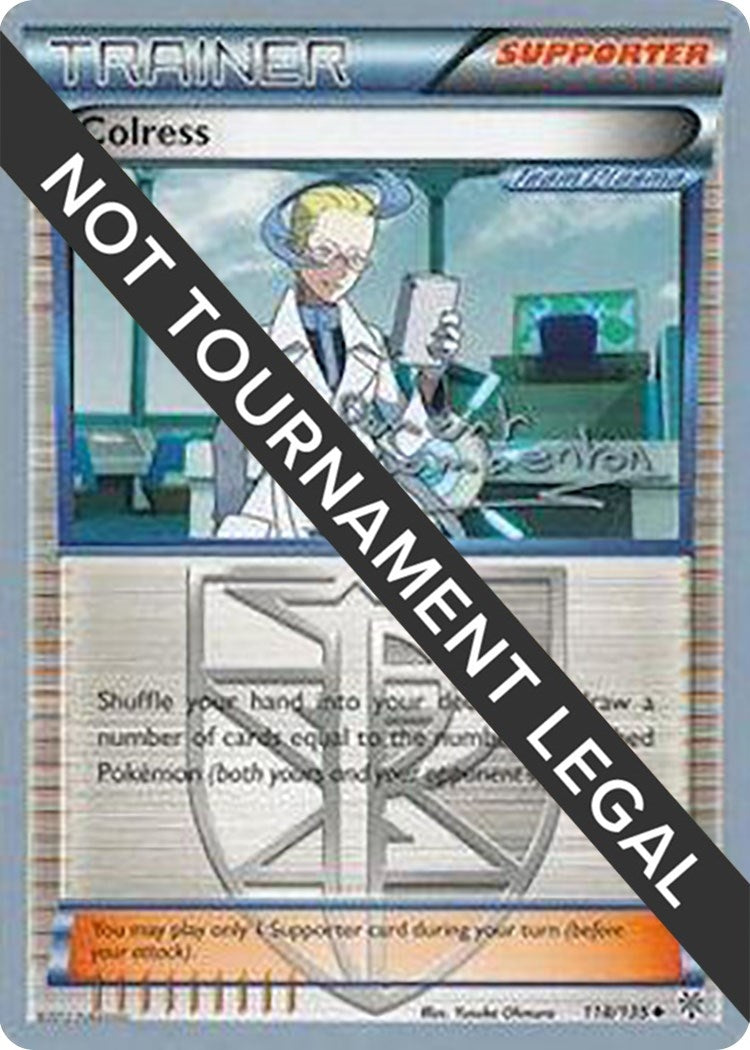 Image for Colress - 2013 (Clement Lamberton) (118/135) (WCD) - Pokemon