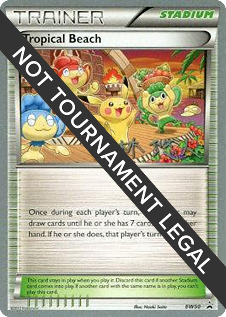 Image for Tropical Beach - 2014 (Haruto Kobayashi) (BW50) (WCD) - Pokemon