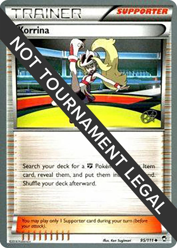 Image for Korrina - 2015 (Rowan Stavenow) (95/111) (WCD) - Pokemon
