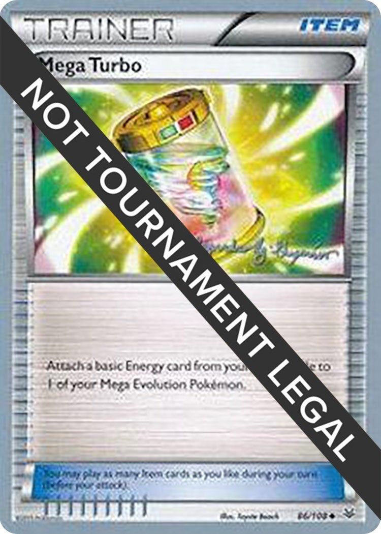 Image for Mega Turbo - 2015 (Alejandro Ng-Guzman) (86/108) (WCD) - Pokemon
