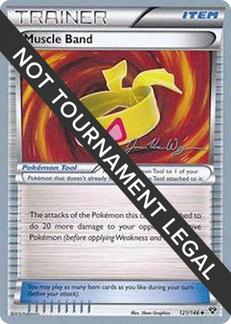 Image for Muscle Band - 2015 (Jacob Van Wagner) (121/146) (WCD) - Pokemon