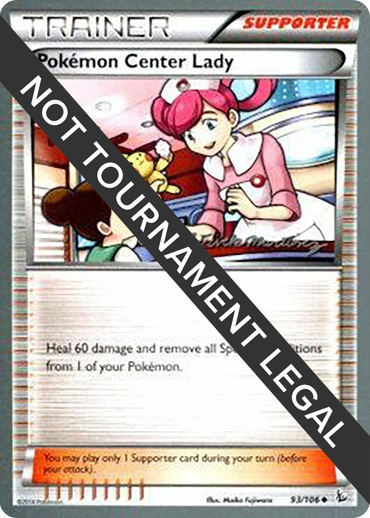 Image for Pokemon Center Lady - 2015 (Patrick Martinez) (93/106) (WCD) - Pokemon