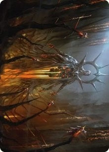 Image for Solphim, Mayhem Dominus Art Card (35) (ASONE) - Magic: The Gathering
