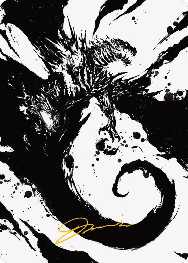 Image for Capricious Hellraiser Art Card (Gold-Stamped Signature) (73) (ASONE) - Magic: The Gathering