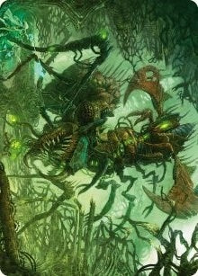 Image for Skyscythe Engulfer Art Card (42) - Magic: The Gathering