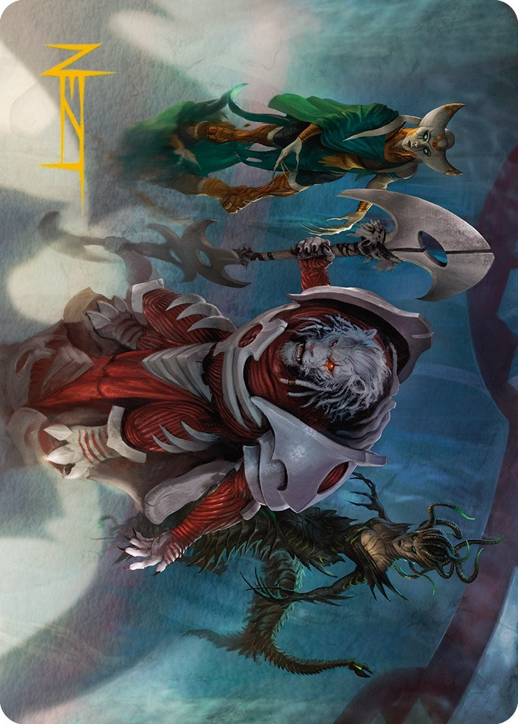 Image for Norn's Decree Art Card (Gold-Stamped Signature) (6) - Magic: The Gathering