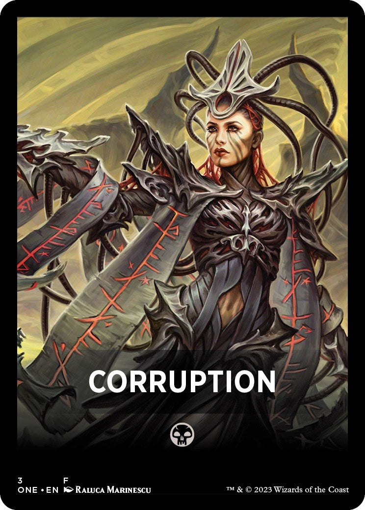 Image for Corruption Theme Card (3) - Magic: The Gathering
