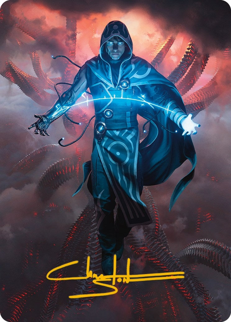 Image for Jace, the Perfected Mind Art Card (15/81) (Gold-Stamped Signature) (15) (ASONE) - Magic: The Gathering