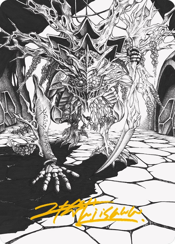 Image for Thrun, Breaker of Silence Art Card (Gold-Stamped Signature) (76) (ASONE) - Magic: The Gathering