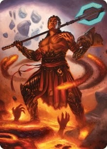 Image for Koth, Fire of Resistance Art Card (31) (ASONE) - Magic: The Gathering