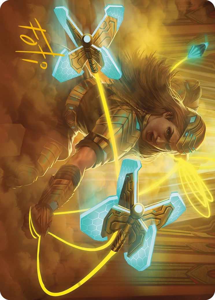 Image for Bladehold War-Whip Art Card (Gold-Stamped Signature) (46) - Magic: The Gathering