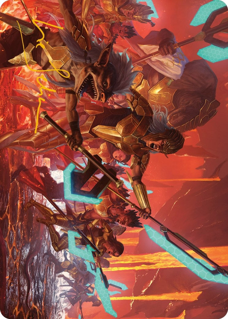 Image for Roar of Resistance Art Card (Gold-Stamped Signature) (34) (ASONE) - Magic: The Gathering