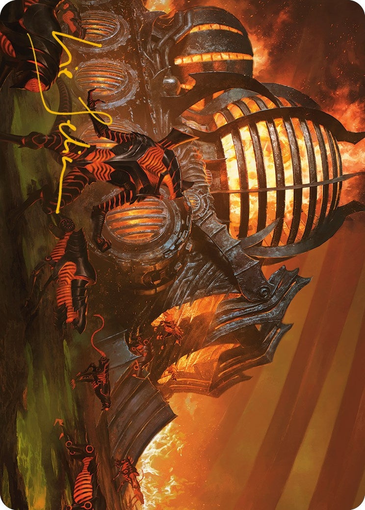 Image for Urabrask's Forge Art Card (Gold-Stamped Signature) (37) - Magic: The Gathering
