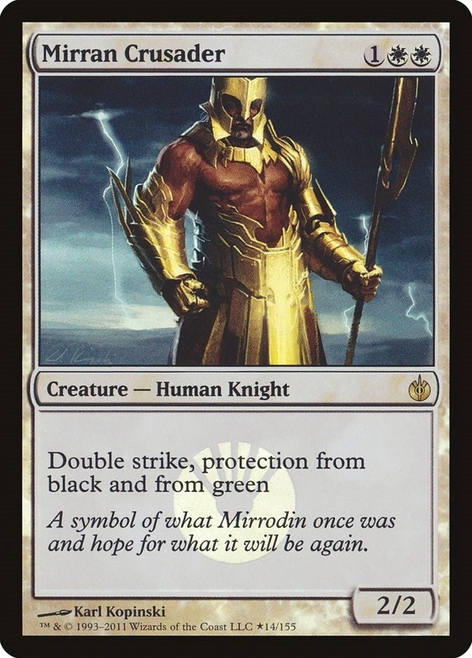 Image for Mirran Crusader (14) (BABP) - Magic: The Gathering
