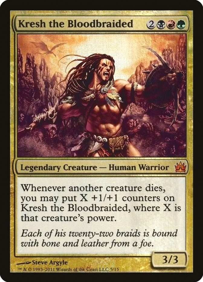 Image for Kresh the Bloodbraided (5) - Magic: The Gathering