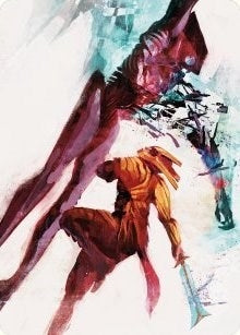 Image for Hexgold Slash Art Card (30) - Magic: The Gathering