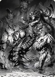 Image for Vraska, Betrayal's Sting Art Card (72) (ASONE) - Magic: The Gathering