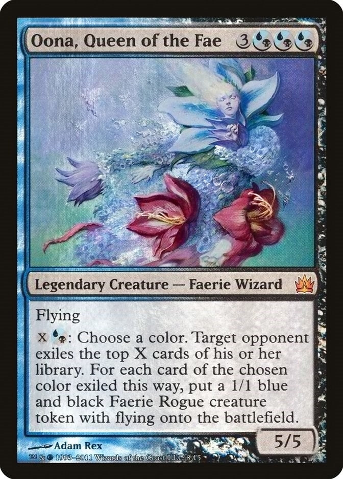 Image for Oona, Queen of the Fae (8) (V11) - Magic: The Gathering