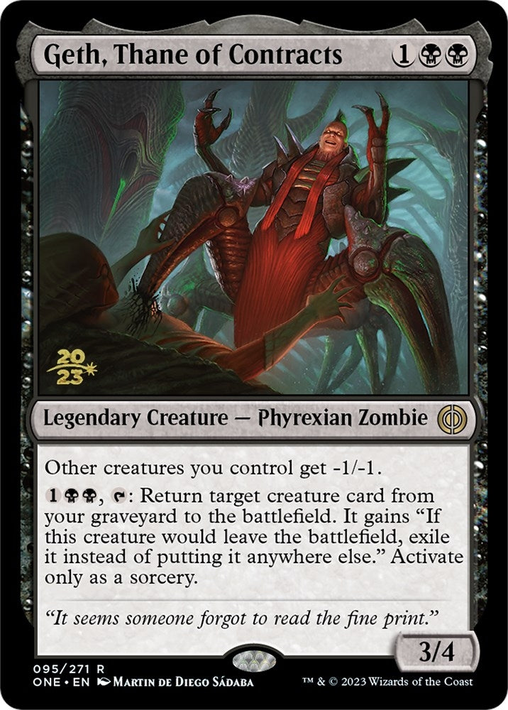 Image for Geth, Thane of Contracts (95) - Magic: The Gathering