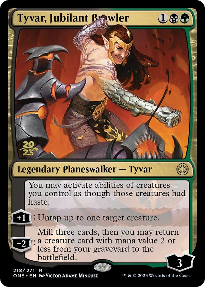 Image for Tyvar, Jubilant Brawler (218) - Magic: The Gathering