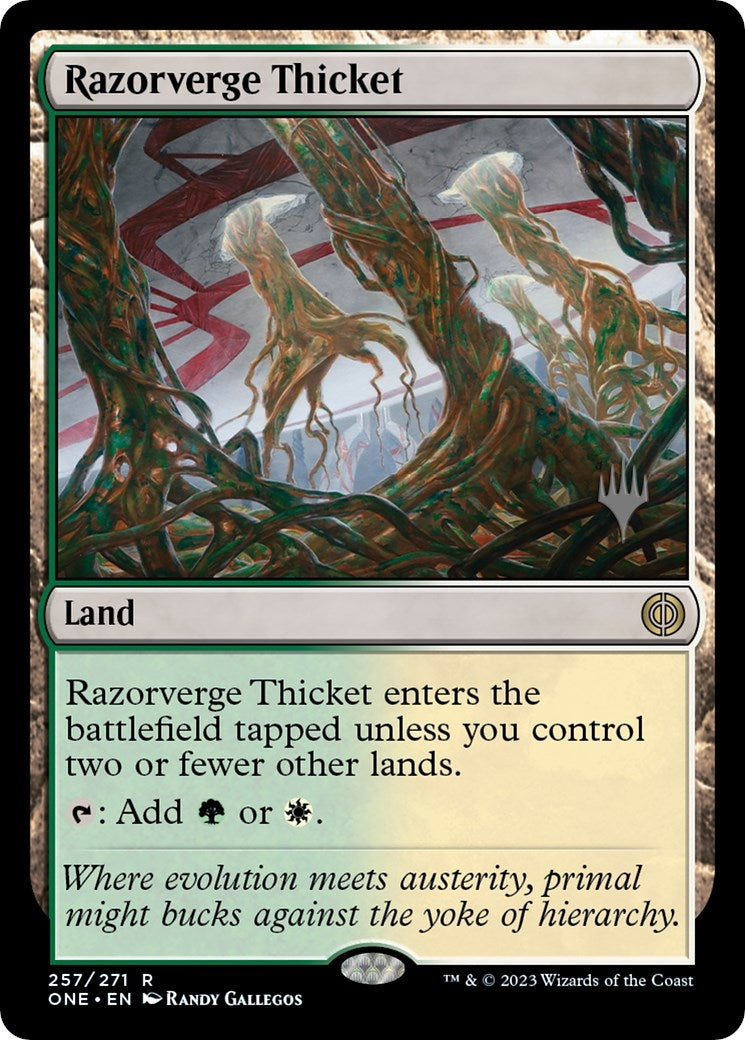 Image for Razorverge Thicket (257) - Magic: The Gathering