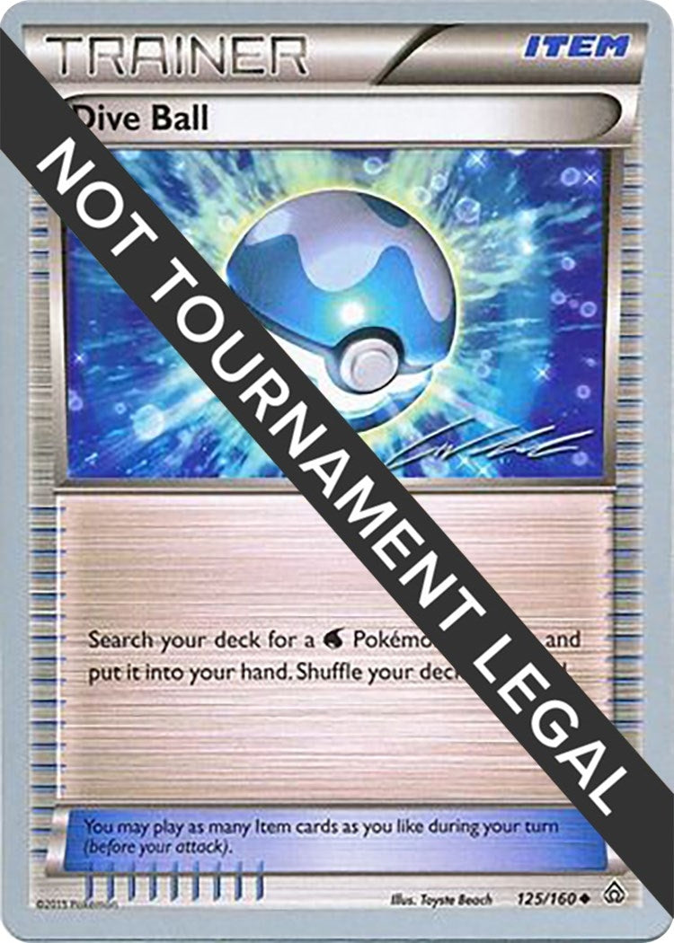 Image for Dive Ball - 2016 (Cody Walinski) (125/160) (WCD) - Pokemon
