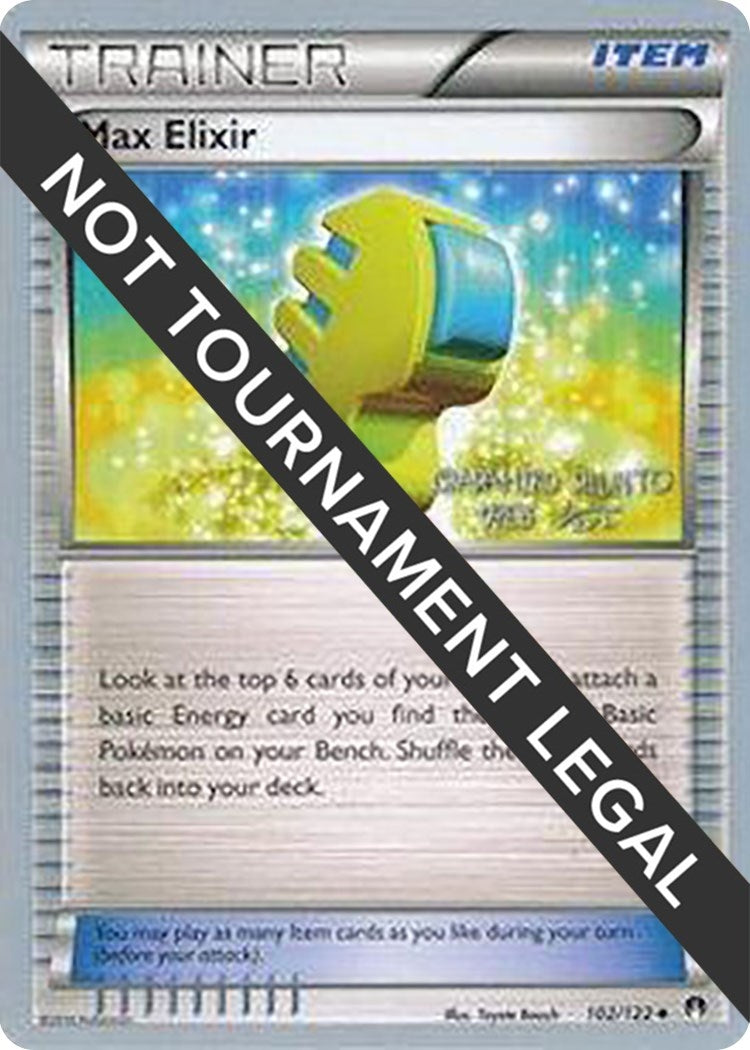 Image for Max Elixir - 2016 (Shunto Sadahiro) (102/122) (WCD) - Pokemon