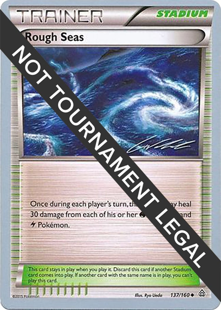 Image for Rough Seas - 2016 (Cody Walinski) (137/160) (WCD) - Pokemon