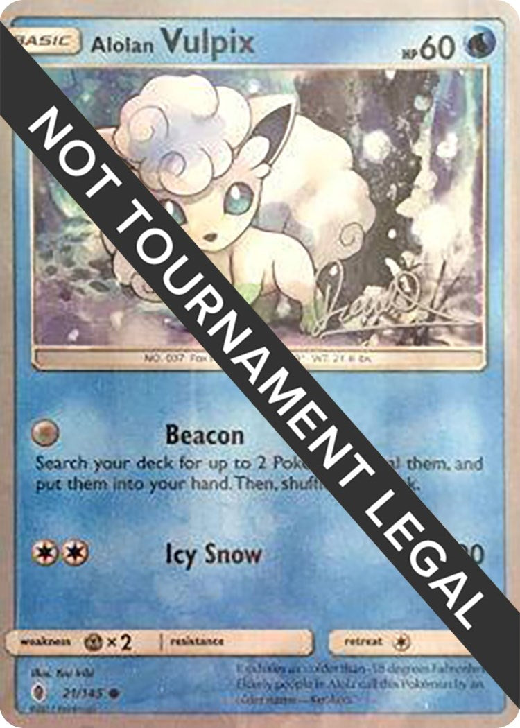 Image for Alolan Vulpix - 2017 (Diego Cassiraga) (21/145) (WCD) - Pokemon