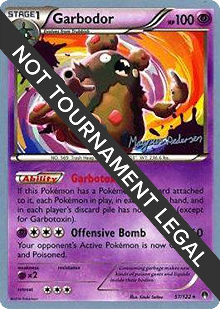 Image for Garbodor (57) - 2018 (Magnus Pedersen) (57/122) (WCD) - Pokemon