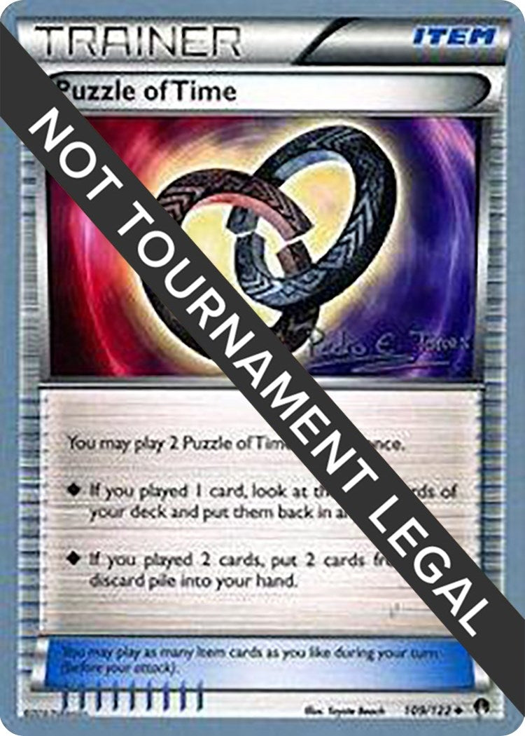 Image for Puzzle of Time - 2018 (Pedro Eugenio Torres) (109/122) (WCD) - Pokemon