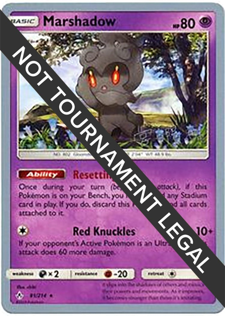 Image for Marshadow - 2019 (Haruki Miyamoto) (81/214) (WCD) - Pokemon