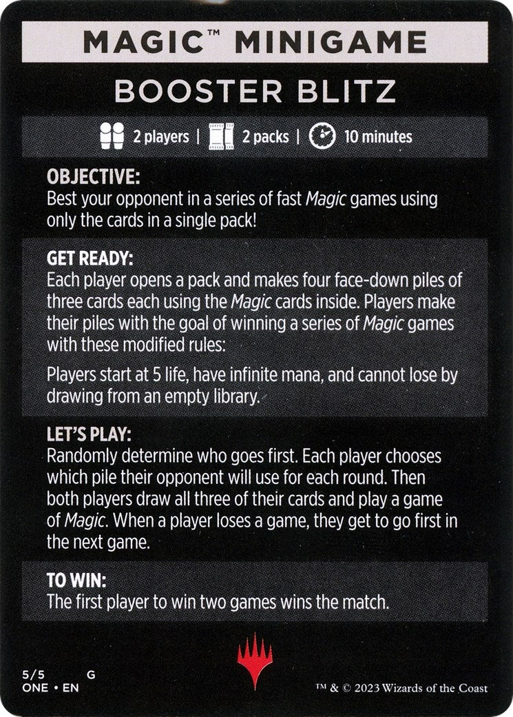 Image for Magic Minigame: Booster Blitz (5) - Magic: The Gathering
