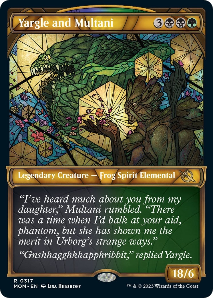Image for Yargle and Multani (Showcase) (317) (MOM) - Magic: The Gathering