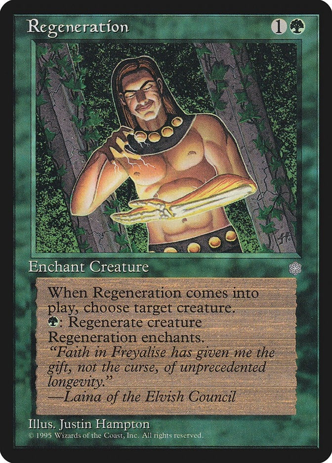 Image for Regeneration - Magic: The Gathering