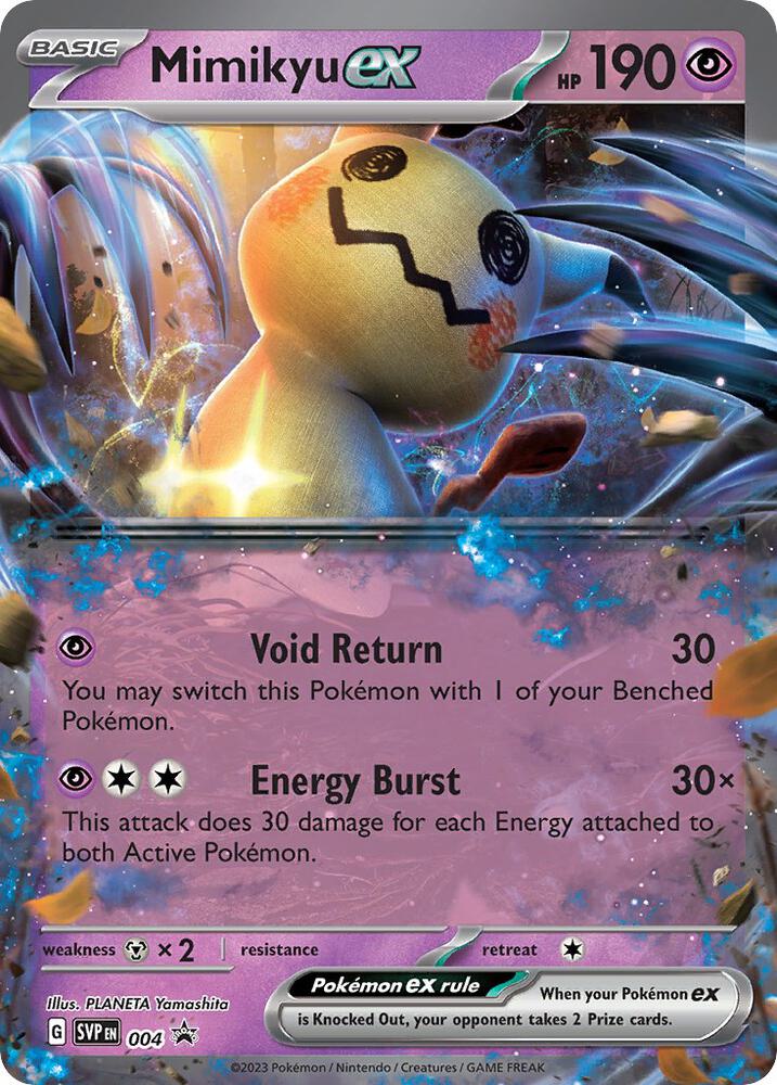 Image for Mimikyu ex - 004 (004) (SVP) - Pokemon